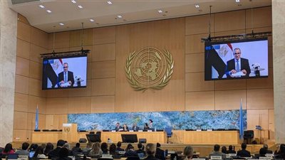 وزير الخارجية يلقي كلمة مصر أمام الشق رفيع المستوى للدورة 61 لمجلس حقوق الإنسان في مستهل عضوية مصر بالمجلس