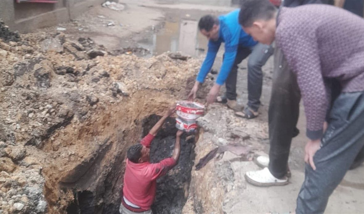 إصلاح أعطال مياه