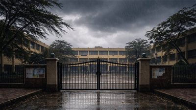 محافظ كفر الشيخ يقرر تعطيل الدراسة الخميس بسبب سوء الأحوال الجوية