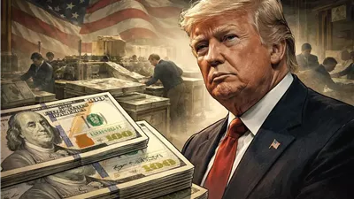 الولايات المتحدة تبدأ طرح فئة 100 دولار بتوقيع دونالد ترامب
