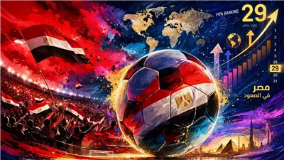 منتخب مصر يتقدم في تصنيف فيفا أبريل 2026 ويصل إلى المركز 29 عالميًا