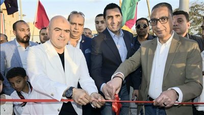 افتتاح منشآت رياضية جديدة بنادي 6 أكتوبر في ختام جولة وزير الرياضة ومحافظ الجيزة