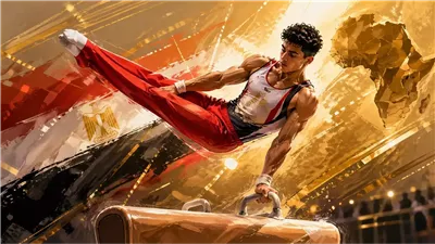 منتخب مصر للجمباز الفني يتوج بذهبية أفريقيا في الكاميرون