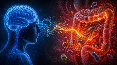 ميكروبيوم الأمعاء وصحة الدماغ.. مسار جزيئي جديد يربط البكتيريا بالاكتئاب