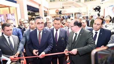 وزير التموين يدشن سيراميكا ماركت وهوميكس في مدينة نصر بمشاركة 90 شركة