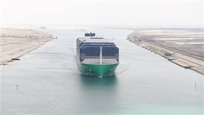 عبور السفينة CMA CGM GRAND PALAIS قناة السويس يعزز ثقة الملاحة العالمية