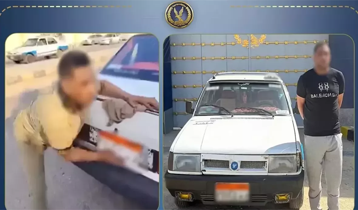 ضبط سائق تاكسي ببني