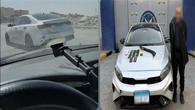 ضبط قائد سيارة صدم سيارة سيدة عمدًا في أكتوبر بعد تصويره يعتدي على فتاة