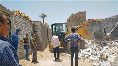 إزالة 29 حالة تعدٍ على أراضي الدولة والزراعة في أسيوط ضمن الموجة 29