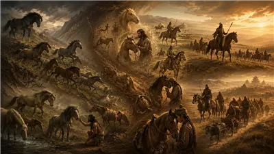متى بدأ الإنسان ركوب الخيل؟ أدلة جديدة من الجينات والآثار
