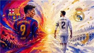 برشلونة يودع ليفاندوفسكي وريال مدريد ينهي مسيرة كارفاخال