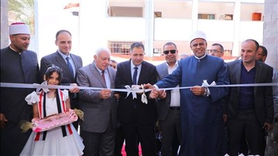 افتتاح معهد الخلفاء الراشدين النموذجي بنين للغات في دمياط الجديدة