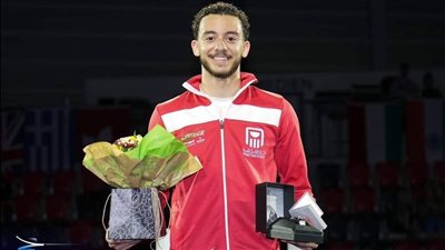 محمد السيد يتوج بذهبية كأس العالم لسيف المبارزة في سويسرا ووزير الرياضة يهنئه