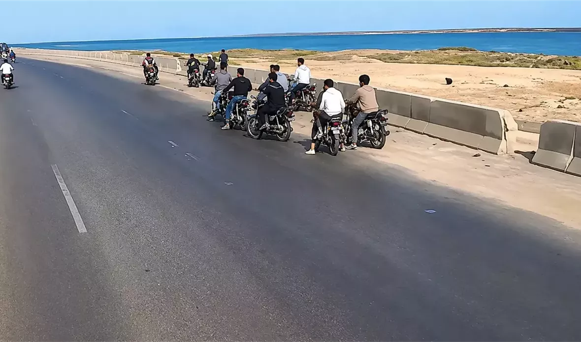 ضبط قائدي دراجات