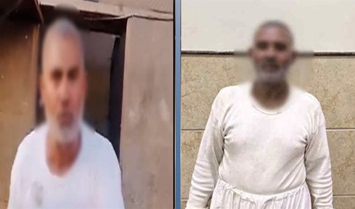 ضبط شخص ظهر في فيديو