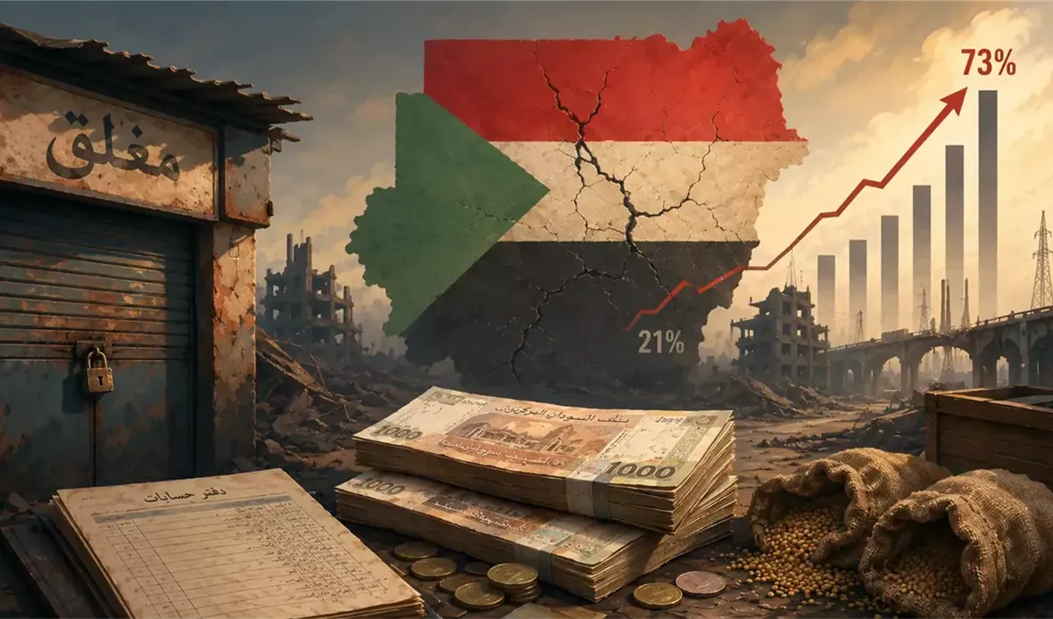 الحرب تدفع السودان
