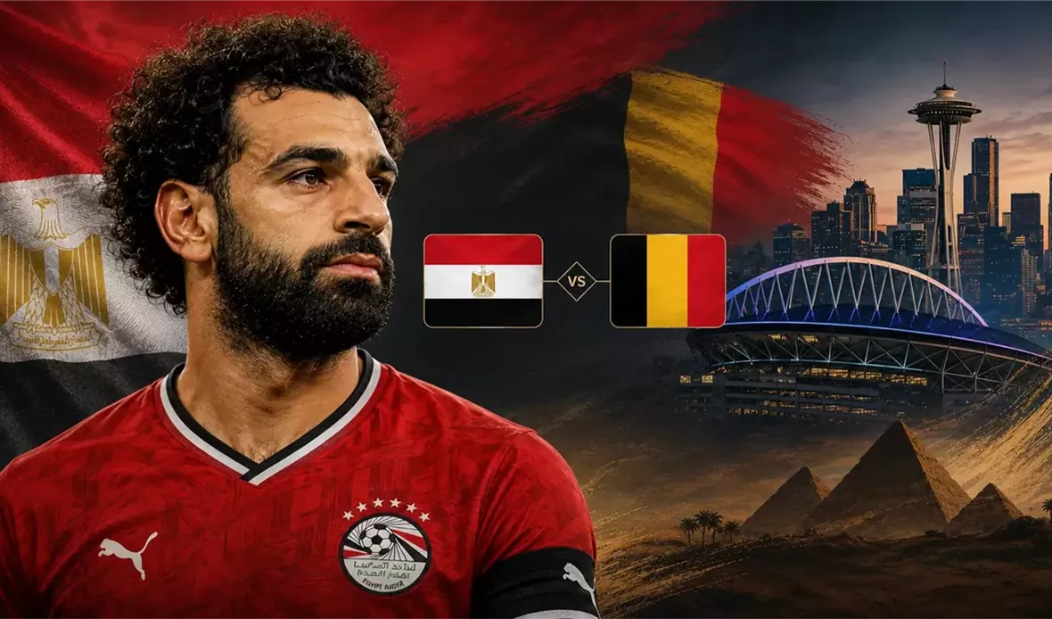 موعد مباراة مصر وبلجيكا