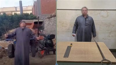 ضبط شخص في دمنهور بالبحيرة بعد فيديو للتلويح بسلاح أبيض والتعدي بالسب على مصوره والأجهزة الأمنية
