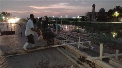 إنشاء سور خرساني بطول 2 كيلومتر على ترعة المريوطية للحد من الحوادث في الجيزة