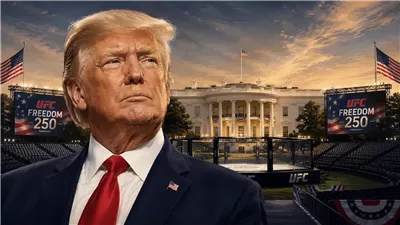 البيت الأبيض ينصب قفص UFC في واشنطن قبل احتفالات الاستقلال الـ250