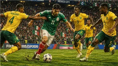 المكسيك تحصد أول انتصار في كأس العالم أرشيفية 