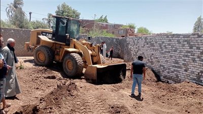 إزالة مخالفات البناء والتعديات على الأراضي الزراعية خلال إجازة عيد الأضحى بالمحافظات