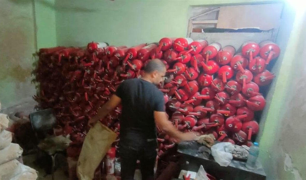 الجيزة تضبط منشأة