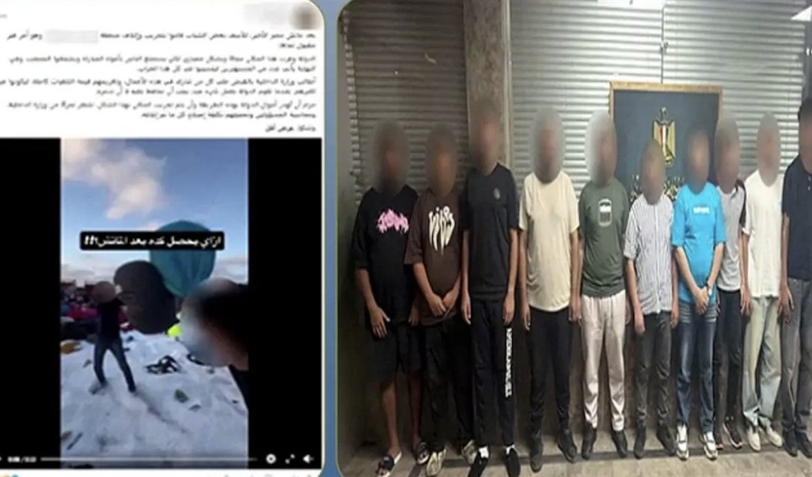 ضبط 10 أشخاص بعد