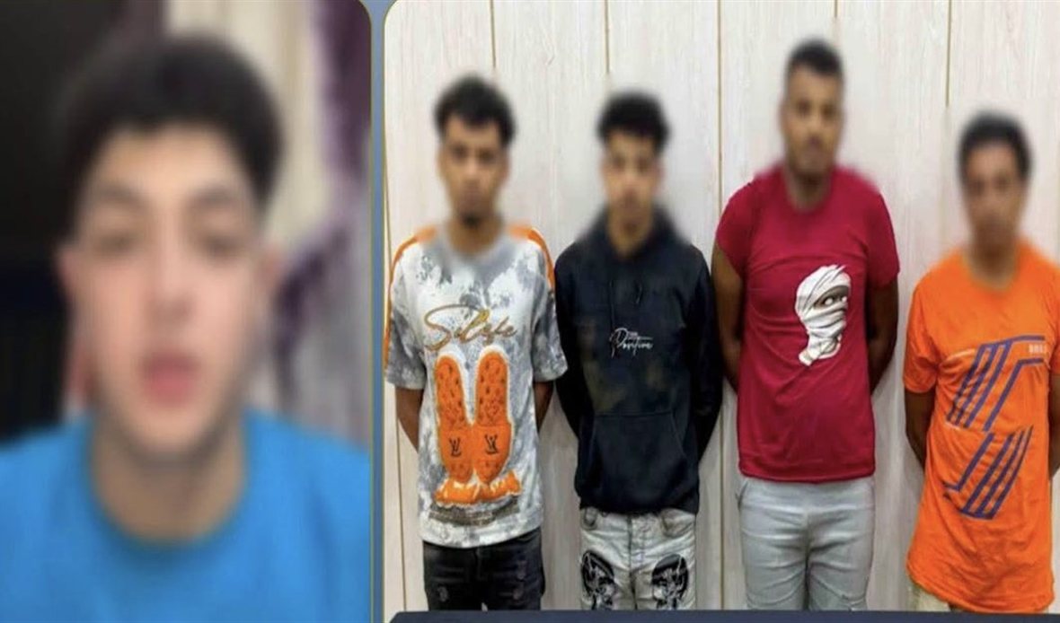 ضبط 4 أشخاص وميكروباص