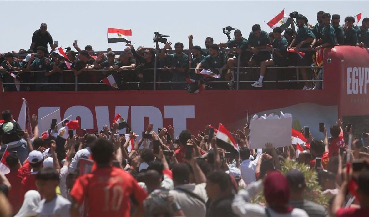 استقبال بعثة منتخب