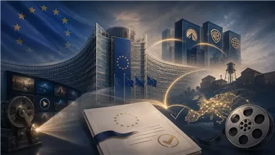 اندماج باراماونت ووارنر يحصل على موافقة الاتحاد الأوروبي - Illustration